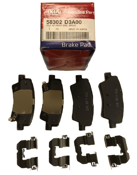 BRAKE PAD REAR-TUCSON-58302-D3A00